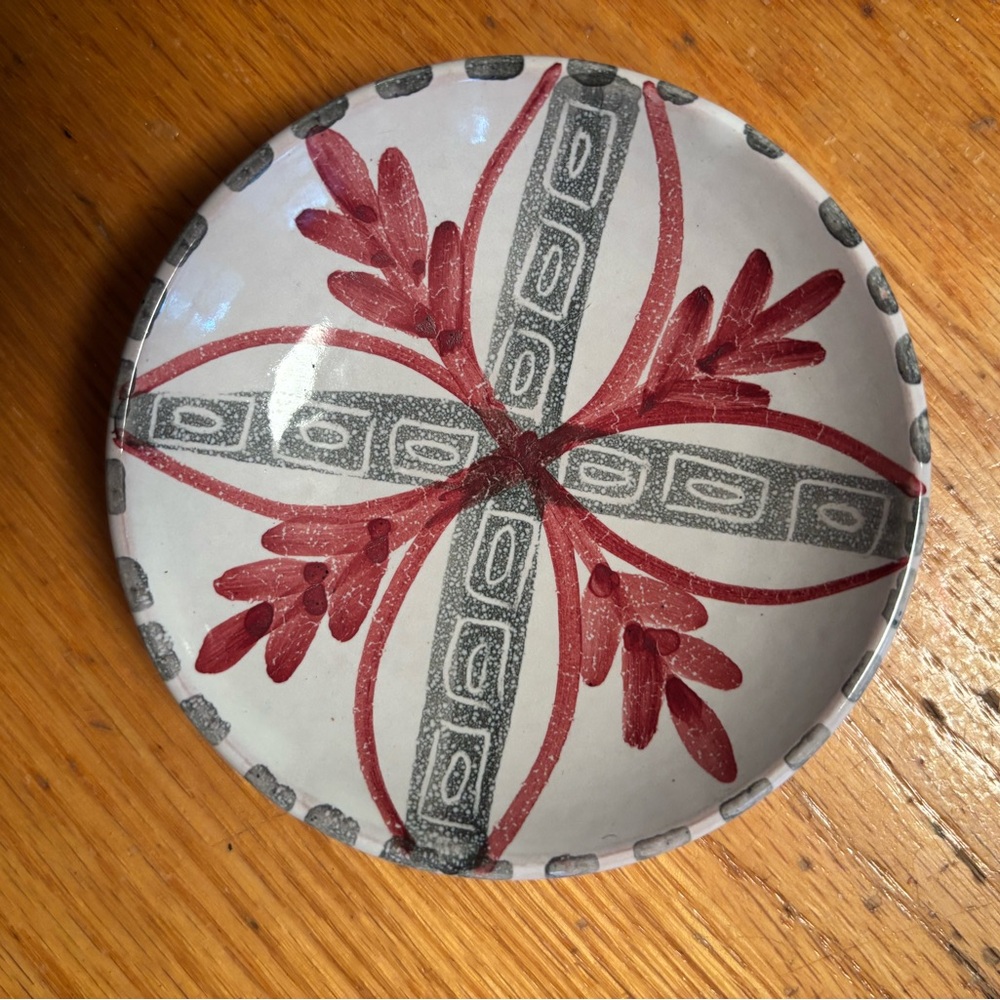 MCM Laholm Sweden Studio Art Pottery Pin Tray